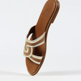 Sandàlia plana Gold Greek