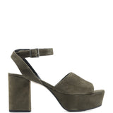 Mel Brown Heeled Sandal