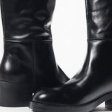 Bota Paola High Black