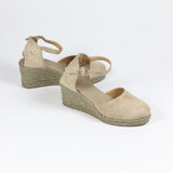 Espardenya Lena Beige Buckle