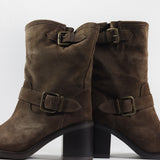 Bota Jada Buckle Brown