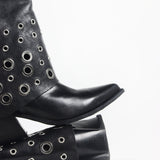 Bota Brad Metallic Black