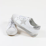 Gray Star Glitter Sneaker