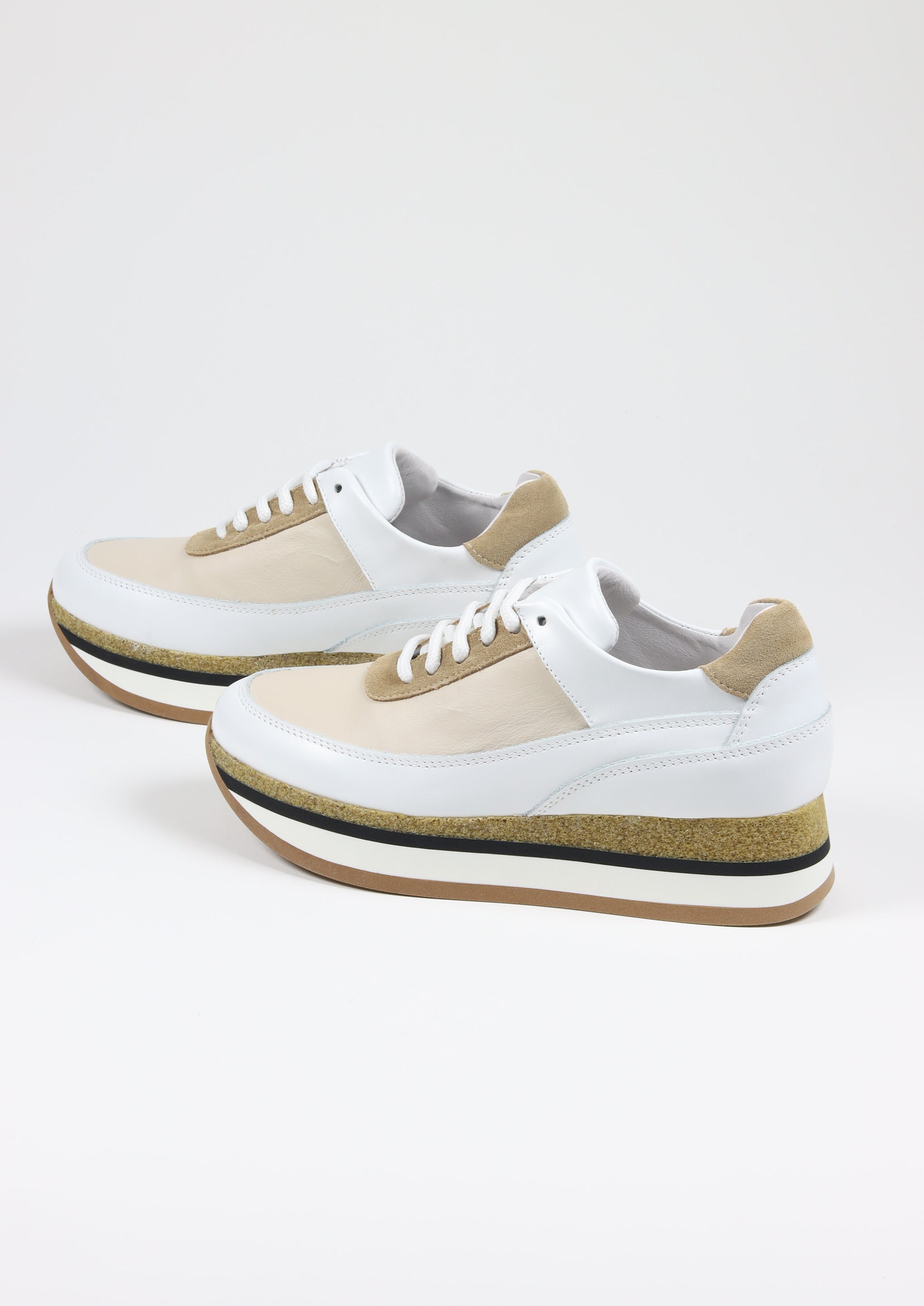 Nude platform sneakers online