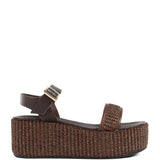 Sandalia Ava Esparto Brown