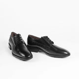 Black Leather Oxford