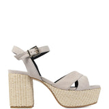 Mel Taupe heeled sandal