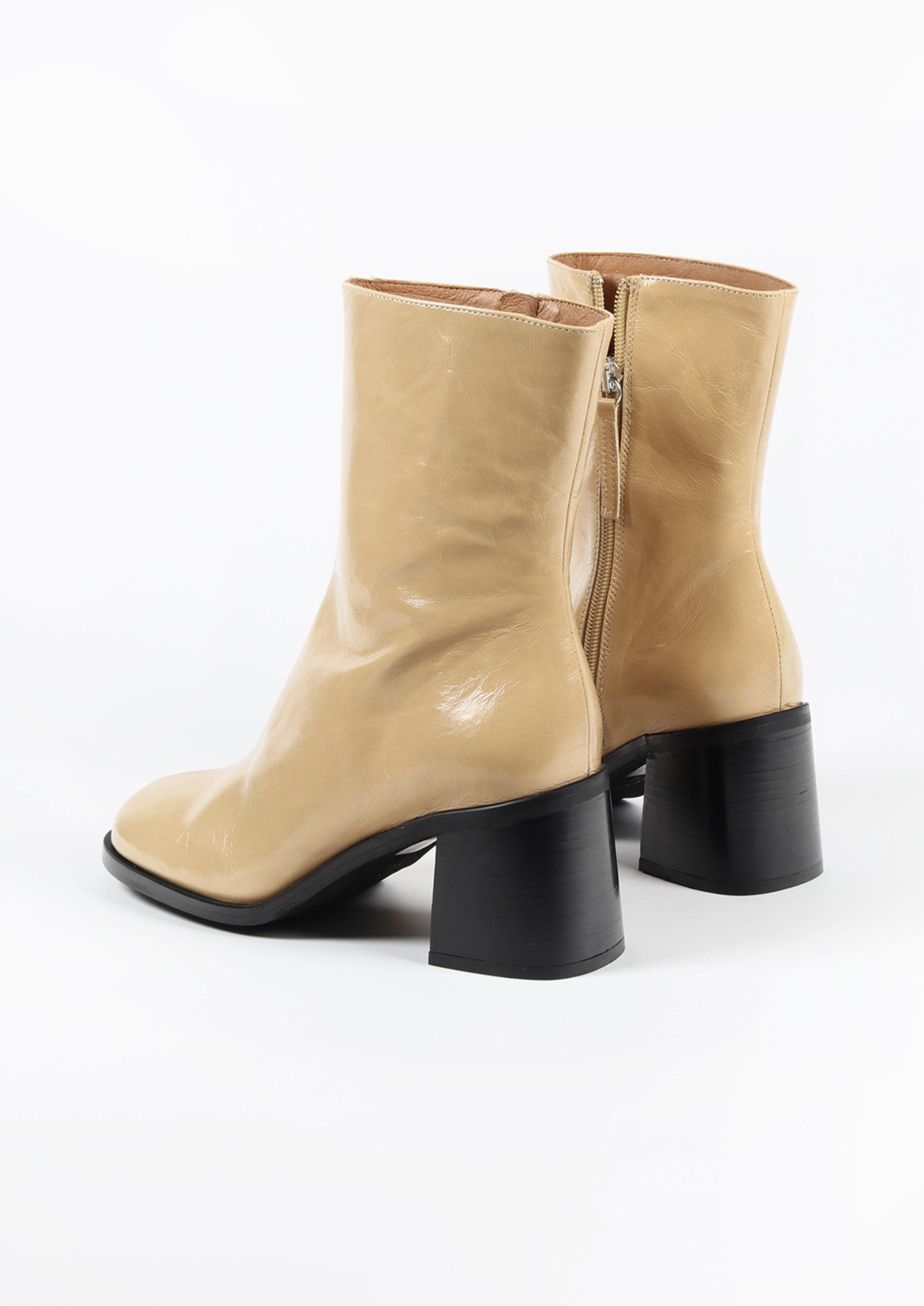 Camel colored clearance leather boots