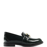 Siena Green Patent Leather Moccasin
