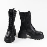 London Black Laces Boot