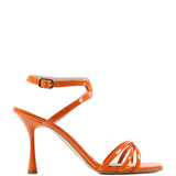 Melinda Crossed Orange Sandal