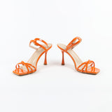 Sandalia Melinda Crossed Orange