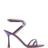 Melinda Crossed Purple Sandal