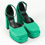 Arleth Green Sandal