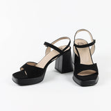 Allegra Black Sandal